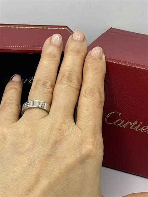 real cartier love ring.